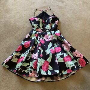 b smart lace dress B. Smart Juniors Dress White Lace Formal Dress Sz 1